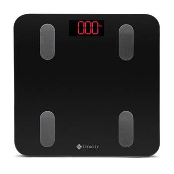 Smart Fit Scale with Resistance Bands Black - Etekcity