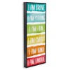 Stupell Industries Fun Inspirational Rainbow Phrases, 10" x 24" - 3 of 4