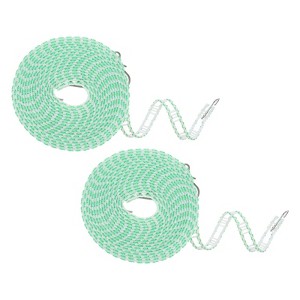 Unique Bargains Plastic Windproof Non-Slip Portable Travel Clothesline 2 Pcs - 1 of 4
