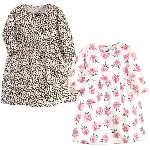 Luvable Friends Hudson Baby Long-Sleeve Dresses 2pk - 1 of 1
