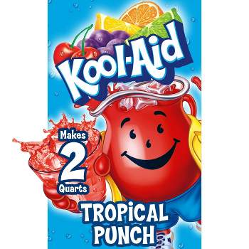 Kool Aid Unsweetened Tropical Punch - 0.16oz (Makes 2qt)