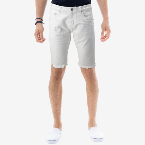 Mens denim shorts on sale target