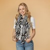 Design Imports Urban Safari Scarf - Black - 2 of 4