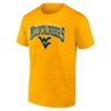 NCAA West Virginia Mountaineers Men's Bi-Blend T-Shirt - 2 of 3