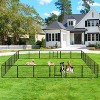 BestMassage Dog Playpen 24/32/40 Inch Heavy Duty Playpen Pen Dog Fence Dog Kennel with Doors Indoor Outdoor Pet Exercise Pen Puppy Playpen - 2 of 4