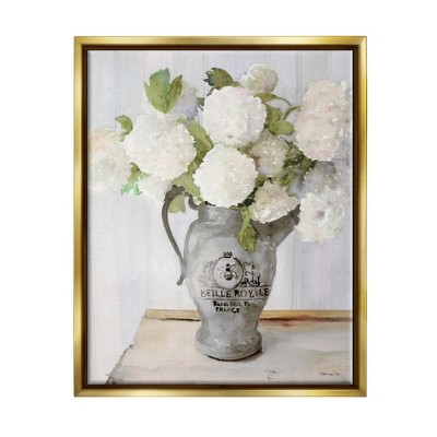 Stupell Industries White Hydrangea in French Country Pitcher Still Life