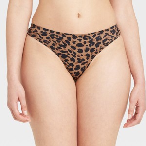 Women's Luxury Collection Bonded Invisible Edge Thong Underwear - Auden™ - 1 of 4