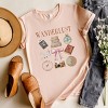 Simply Sage Market Wanderlust Travel Collage Short Sleeve Tee - 2XL - Blush - 3 of 4