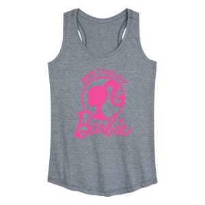 Women's - Barbie - Birthday Graphic Racerback Tank - 1 of 4