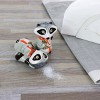 Gibson Home Woodland Raccoon 2 Piece Hard Dolomite Salt and Pepper Set - 2 of 4