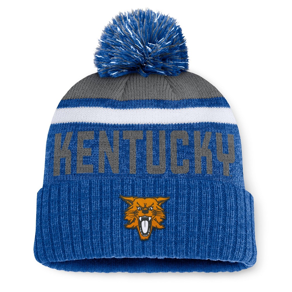 NCAA Kentucky Wildcats Humid Knit Cuffed Pom Beanie