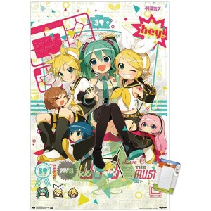 Trends International Hatsune Miku - Hey Unframed Wall Poster Prints - 1 of 4