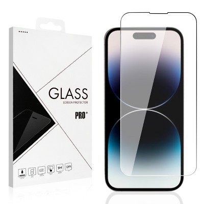 Reiko High Quality 2x Clean Pc And Tpu Bumper Case In Clear For Apple  Iphone 14 Pro Max : Target