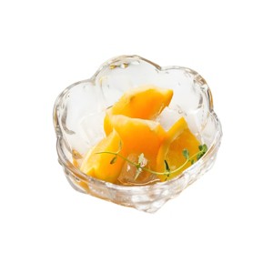 Slickblue Unique Design Multipurpose Glass Dessert Bowls - Set of 4 in 2 Different Color - 1 of 3