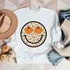 Simply Sage Market Pumpkin Leopard Smiley Sweatshirt - 3 of 4