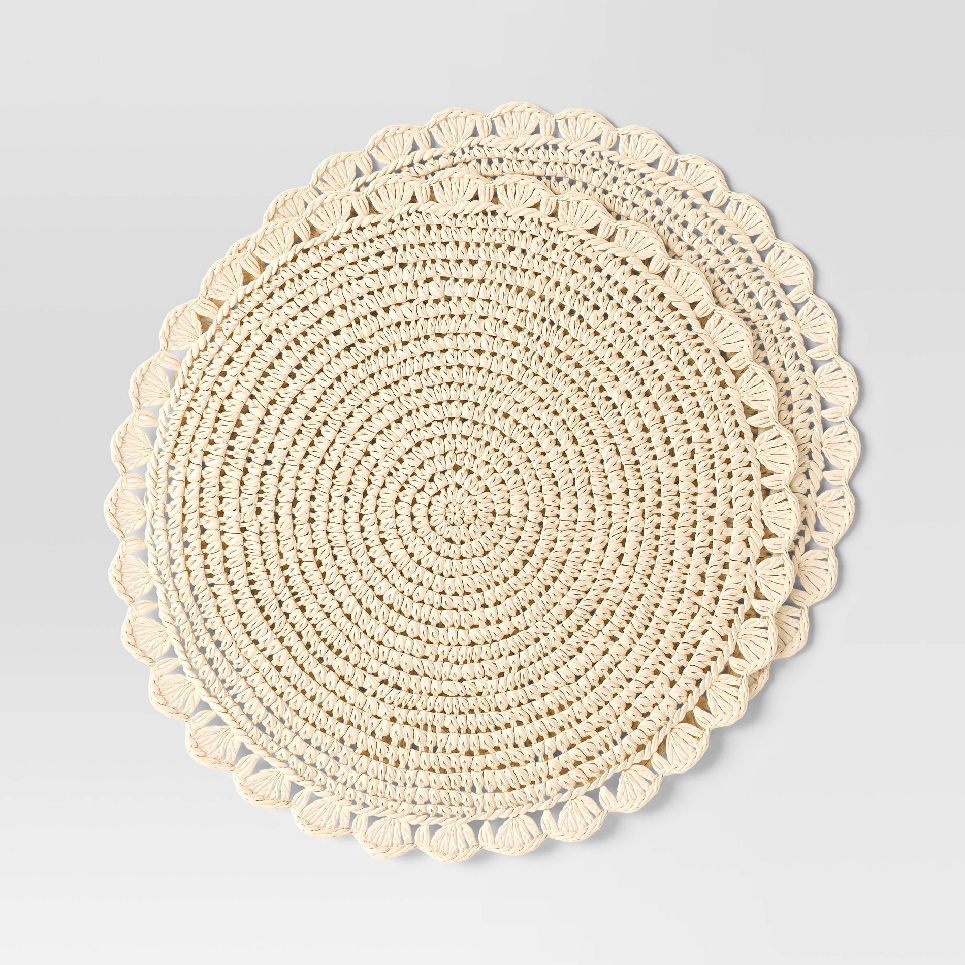 2pk Paper Charger Scallop - Threshold™