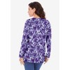 Roaman's Women's Plus Size Ultimate Long Sleeve Crewneck Tee - 3 of 4