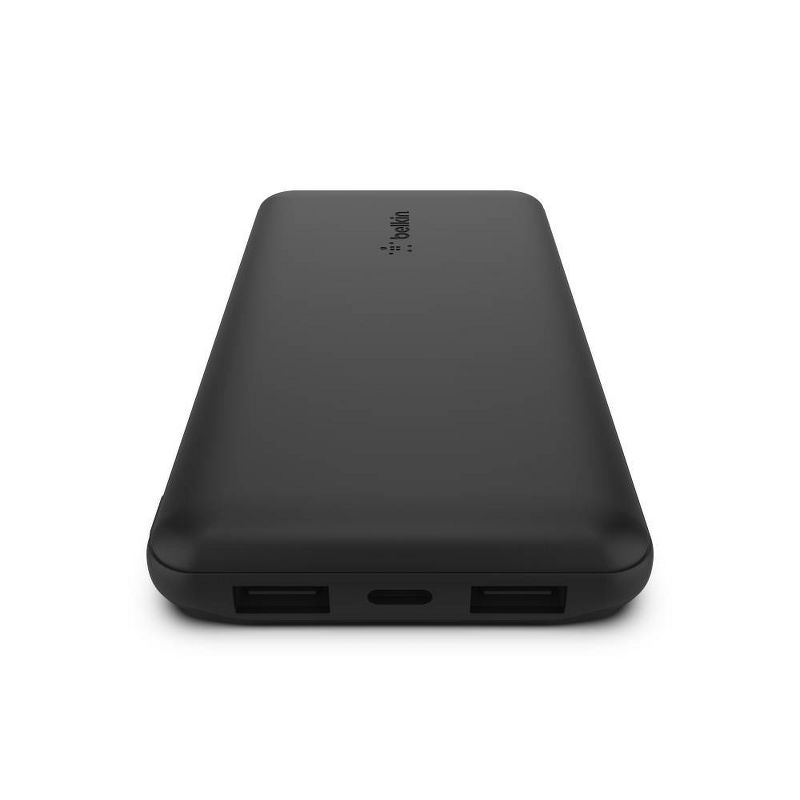 Belkin 10000mAh Power Bank 15W with USB-A and USC-C - Black, 3 of 6