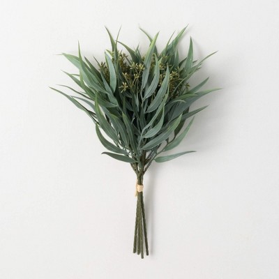 17"H Sullivans Seeded Spike Eucalyptus Bush, Green