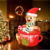 Inflatables Holiday Decoration, Waterproof Indoor Outdoor Xmas Decor Halloween Decor for Yard, Lawn, Garden - 4 of 4