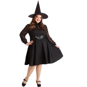 HalloweenCostumes.com Women's Plus Size Spellbinding Sweetie Costume - 1 of 3