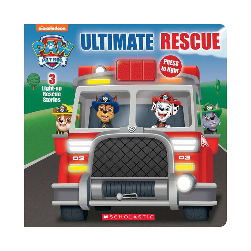 Ultimate Rescue (Paw Patrol Light-Up Storybook) - by Scholastic (Paperback), 1 of 2