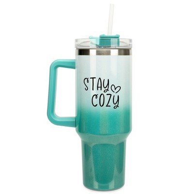 Elanze Designs Best Dog Mom Ever Pet Pawprint 40 oz. Stainless Steel, Large Water Bottle Coffee Mug, Spill & Leak Resistant, Thermal Travel Tumbler