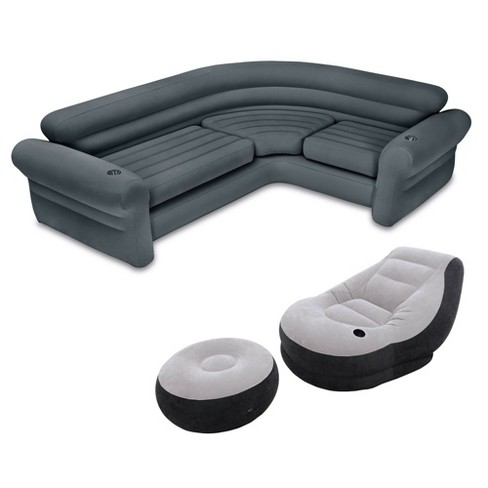 Intex Inflatable Corner Sectional Sofa, Intex Inflatable Camping Sofa Review