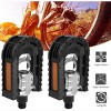 Aghana Digitals Bike Pedals Bicycle Folding Pedal Aluminum Alloy Mountain MTB Foot Pedal Set - 2 of 4
