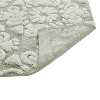 Medallion Collection 100% Cotton Tufted Bathroom Rug with Non-Slip Backing, Machine Washable, Tumble Dry Bath Mat - 3 of 4