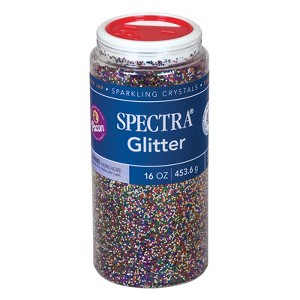Spectra Glitter, Multi-Color, 1 lb., 1 Jar (Pack of 2) - 1 of 1