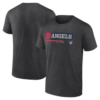 Mlb Los Angeles Angels Men's Short Sleeve V-neck Jersey - M : Target