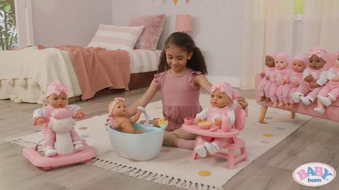 BABY Born Baby Doll Mealtime Table, 2 of 9, play video