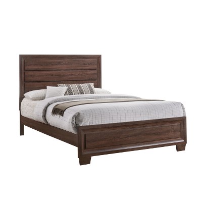 Bridgeton Panel Bed Eastern King Medium Warm Brown - Private Reserve