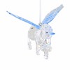 Crystal Expressions 3.75 In Unicorn Ornament Horn Flying Mythical Tree Ornaments - 2 of 3