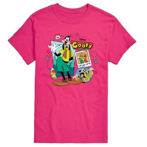 Men's - A Goofy Movie - Family Trip Collage Short Sleeve Graphic T-Shirt - 1 of 3