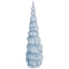 Northlight Textured and Layered Christmas Tree Decoration - 12.5" - Blue and White - 3 of 4