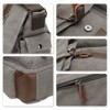 Unique Bargains Vintage Canvas Multiple Pockets Crossbody Bag Fits 13 Inch Laptops - 4 of 4