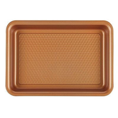 Copper Nonstick 4-Piece Toaster Oven Bakeware Set