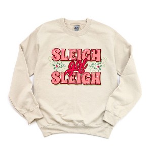 Simply Sage Market Women's Graphic Sweatshirt  Sleigh Girl Sleigh - 1 of 4