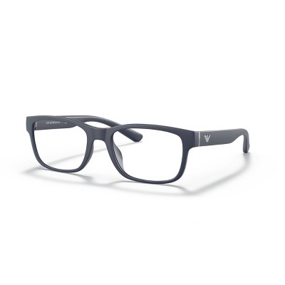 Emporio Armani EA3201U 55mm Male Pillow Eyeglasses - prescription-ready