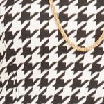 black houndstooth
