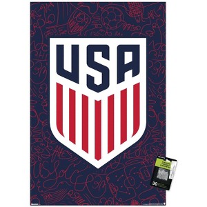 Trends International US Soccer - Logo Variant 25 Unframed Wall Poster Prints - 1 of 4