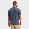 Men's Striped Full Button Sweater - Goodfellow & Co™ Navy Blue - 2 of 3