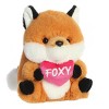 Aurora Mini Foxy Fox Rolly Pet Lovely Stuffed Animal Orange 5" - 2 of 4