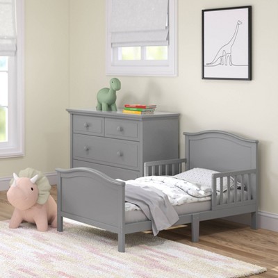 Grey store toddler bed