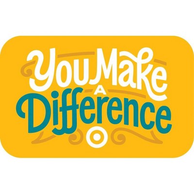 Difference Maker Target GiftCard