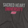 Men's Sacred Heart University Official Stacked T-Shirt Stacked - 2 of 4