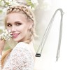 Unique Bargains Women's Round Beads Braided Hair Chain 1 Pc - 4 of 4