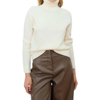 Women's Carly Turtleneck Sweater - DELUC